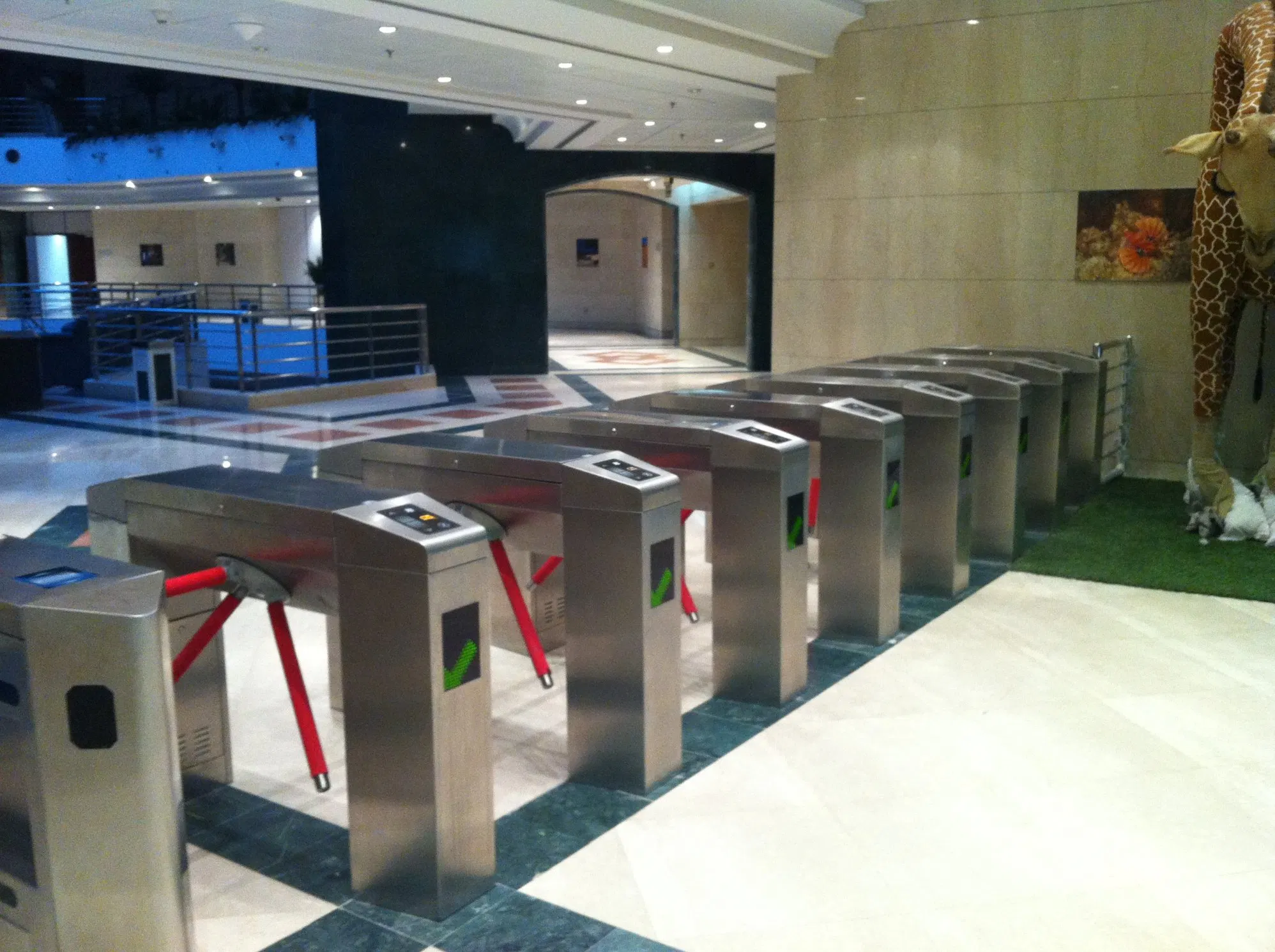 Intelligent Tripod Turnstile System for Secure Pedestrian Management