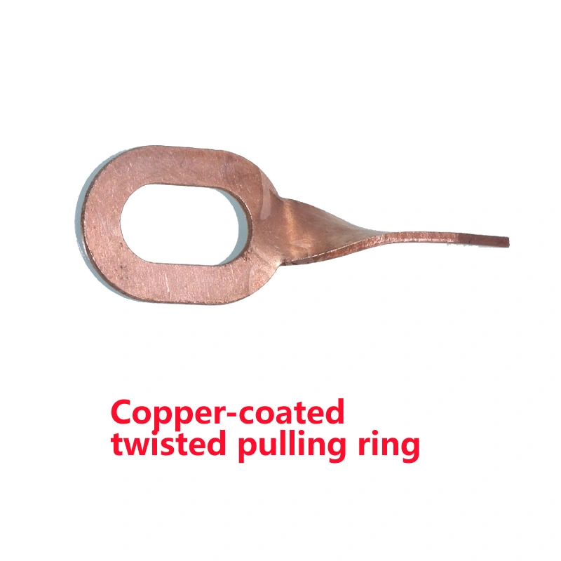 48PCS Repair Tool Twisted Pull Ring Car Dent Repair Welding Studs Spot Welder Spotter Weld Bit Auto Bodywork Key Shape Pulling Parts