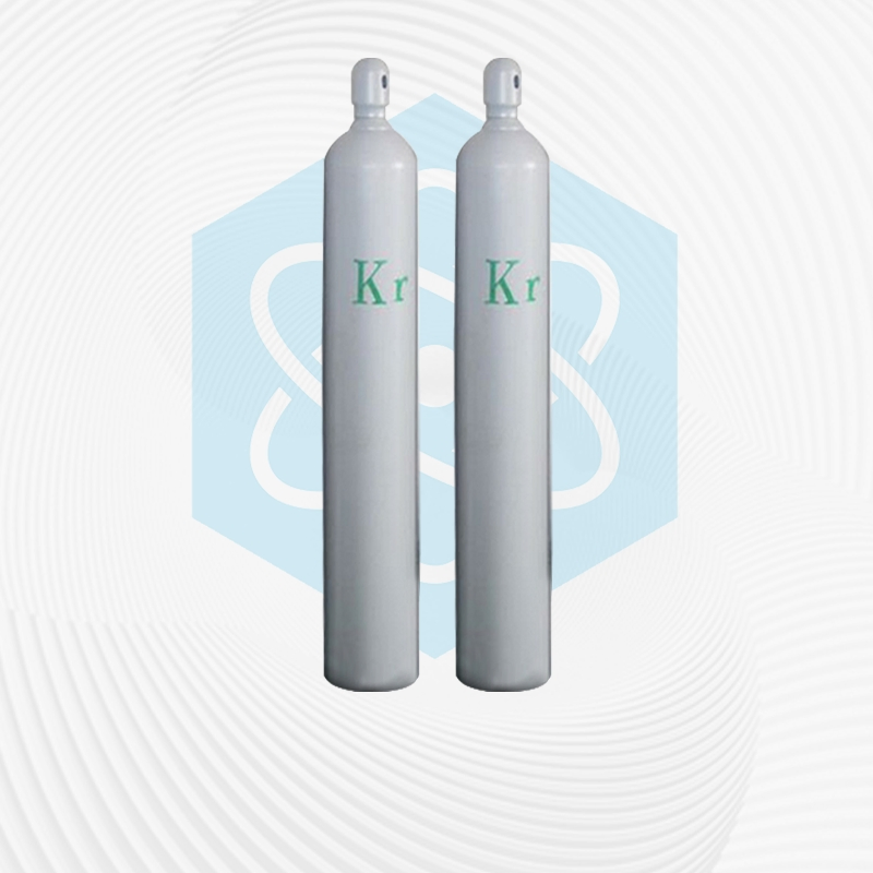 Colorless High-Purity Krypton Kr Gas for Electronic and Electric Light Industries