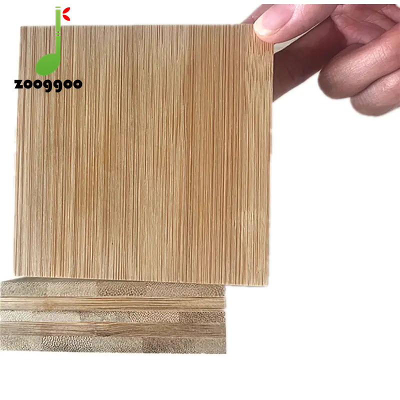 Wholesale Eco-Friendly Bamboo Plywood Board Furniture Material Panel Solid Bamboo Plywood