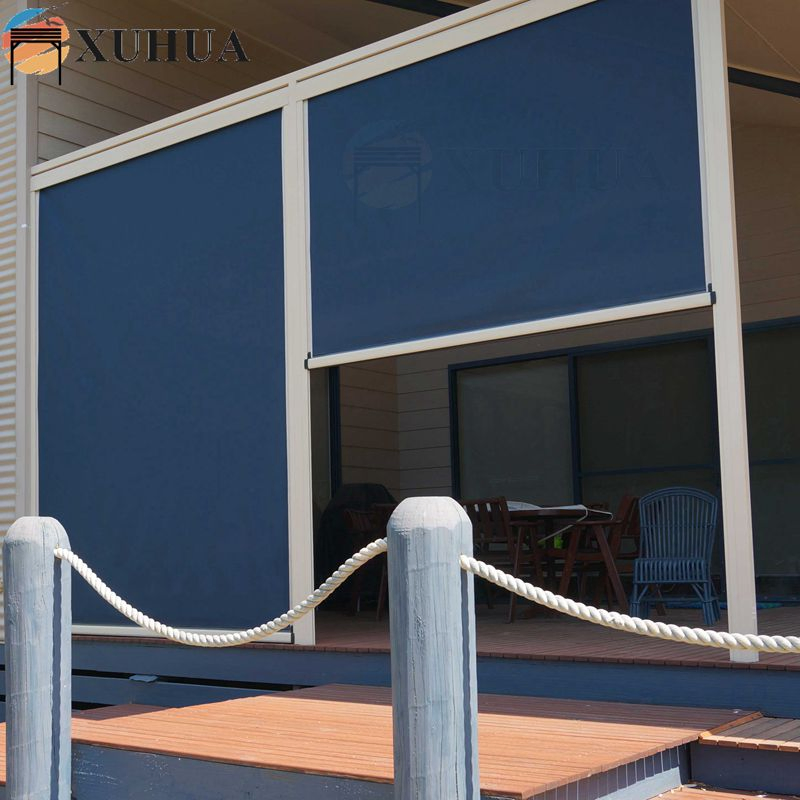 Xuhua Remote Control Shading Windows Vertical Curtain Screen Zip Roller Shutters