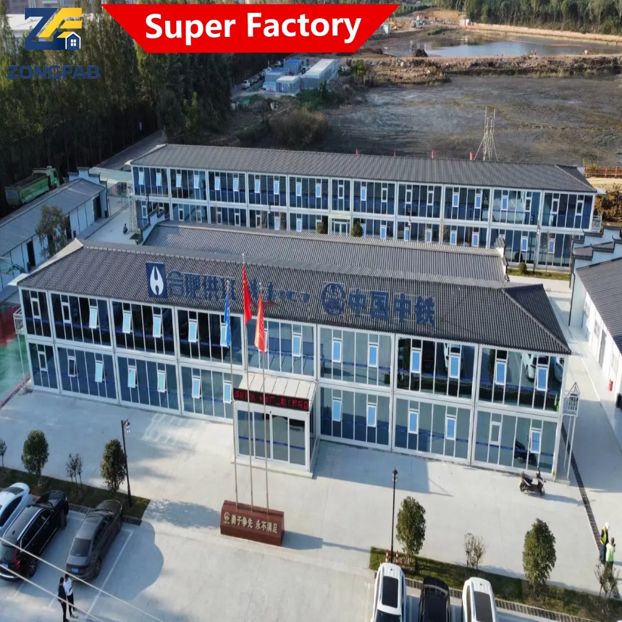 Luxury Decorated Decoration Steel Living Detachable Assembly Prefab Prefabricated Container Building Housing