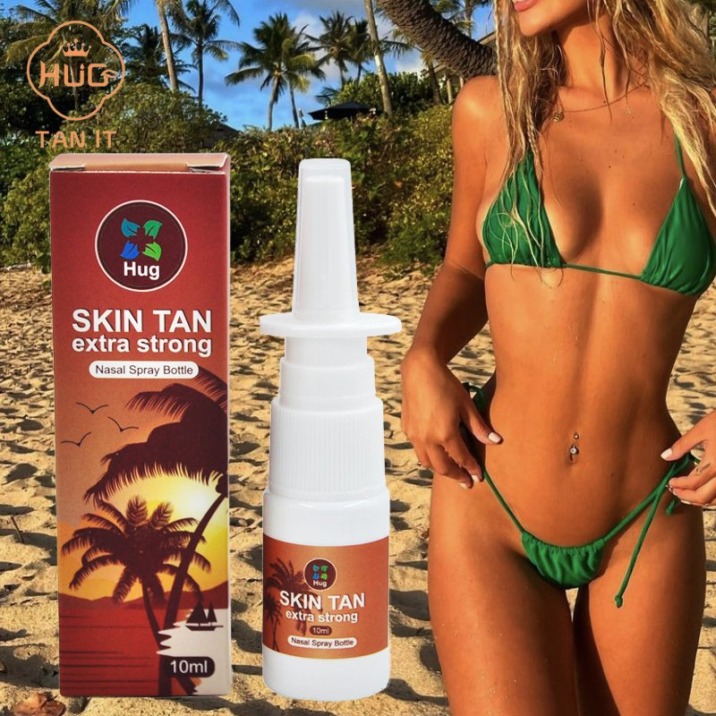 Hot Sell Tanners 10ml/20ml Tanning Nasal Spray for Bronze and Golden Tan Nasal Spray