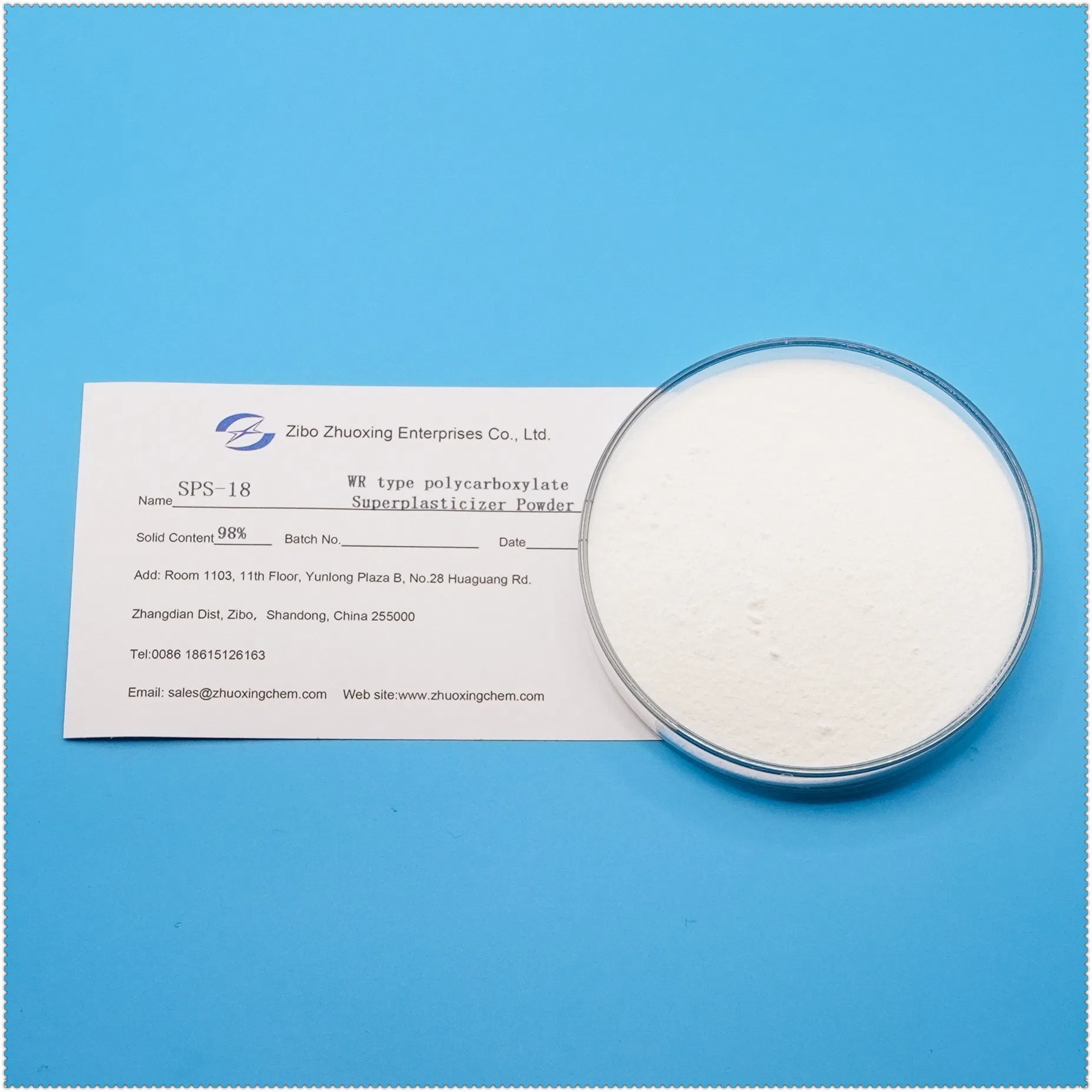 Polycarboxylate Superplasticizer Powder Sps-18 off White Color 98 Percent Solid Content