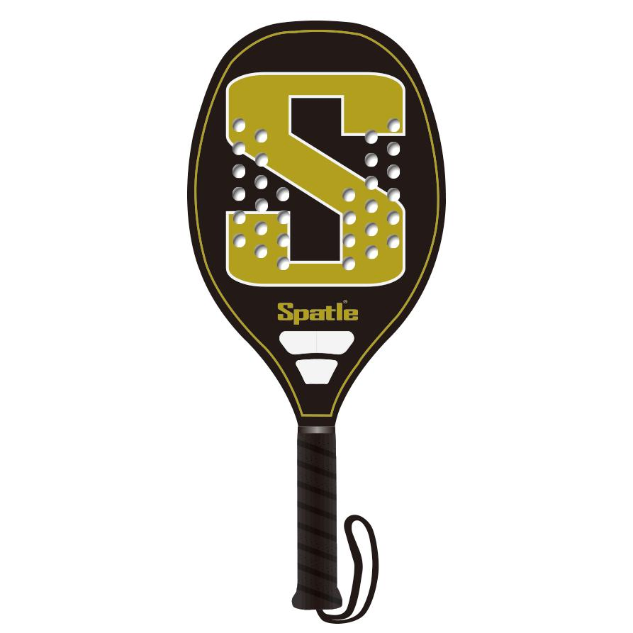 Ultra-Lightweight Carbon Fiber Beach Tennis Racket for All Ages