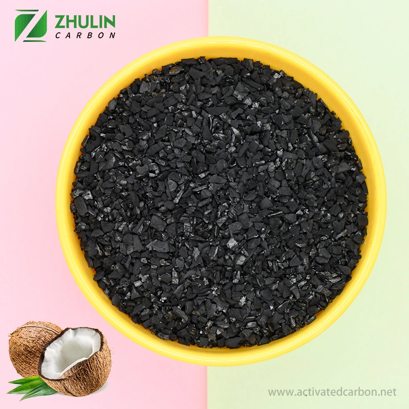6*12mesh or 8*16mesh Iodine 1050mg/G Coconut Shell Activated Carbon for Gold Recovery
