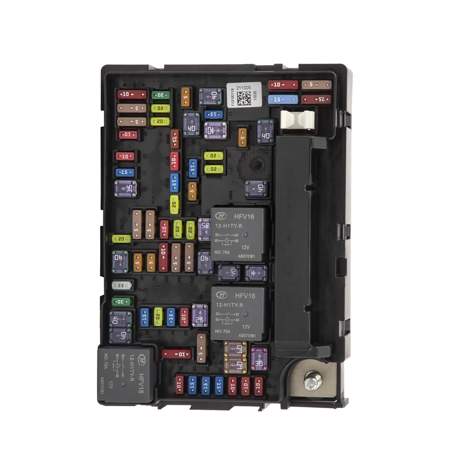 Auto Electronics Accessories Original Genuine GM Byd Geely Blade Pin Fuse Unit Assembly Vehicle PCB Fuse Relay Holder
