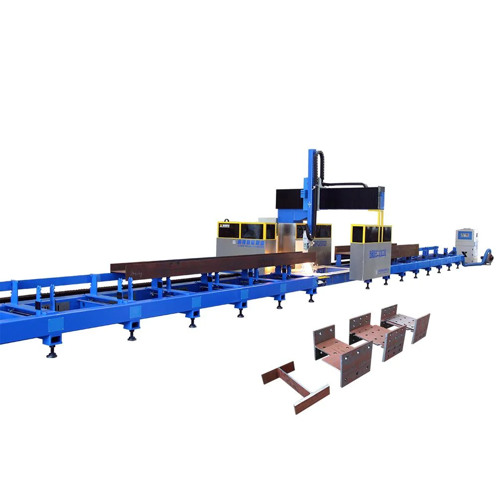 Precision CNC H-Beam Laser Plate Drilling Cutting Machine