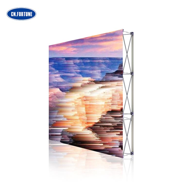 3*4 Round Aluminum Display Pop up Banner Stand Trade Show Pop up Display Wall Exhibit Event Stand