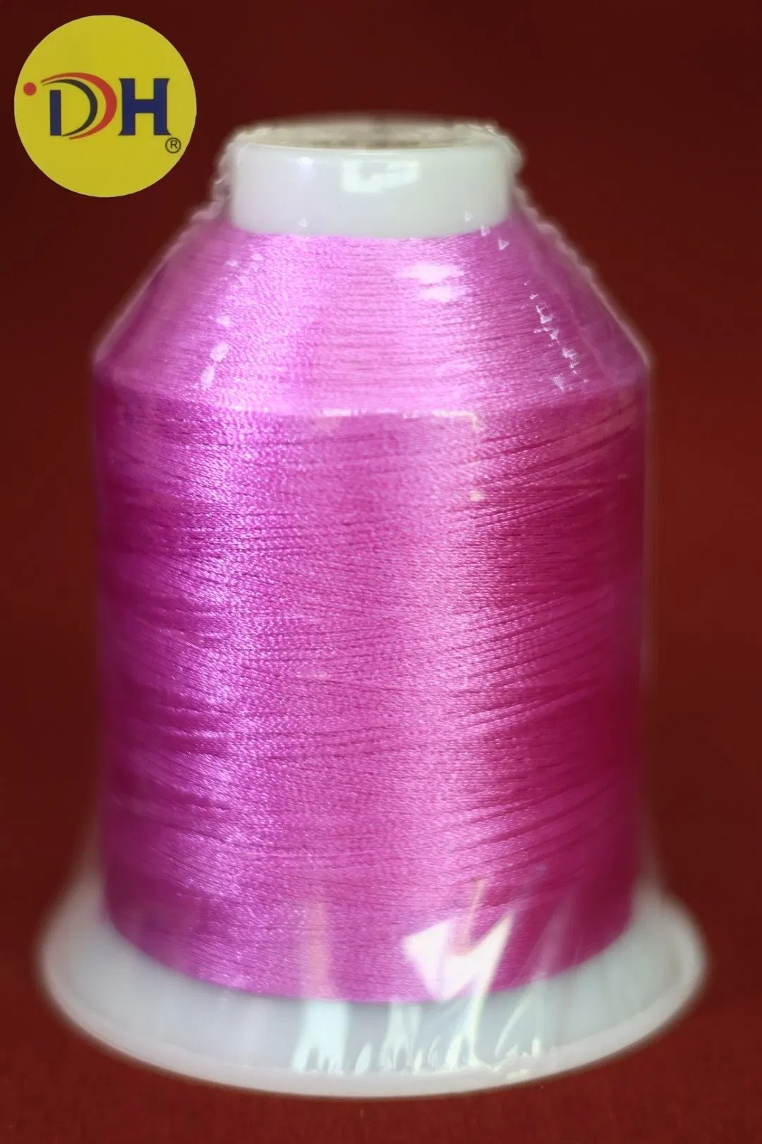Factory Sale 100% Polyester Embroidery Thread 120d/2 5000m for Embroidery