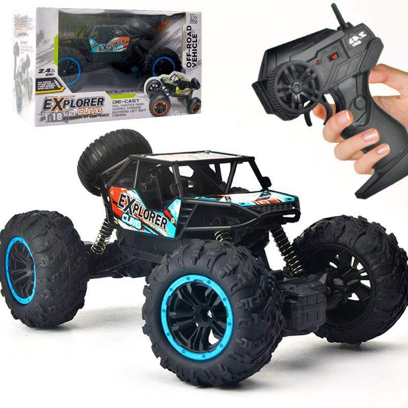 Zhiqu Toys Wholesale Racing RC Toy Car 2.4G USB Remote Control Electric Simulation Climbing Large off-Road Resin Material Gift