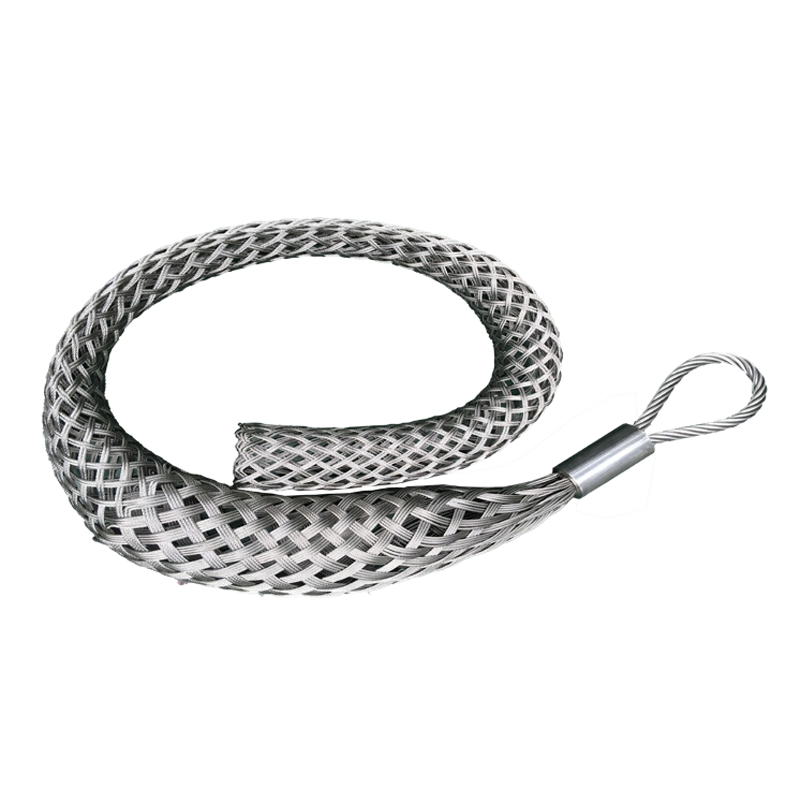 Manufacturer Hot-DIP Galvanizing Steel Wire Cable Mesh Grip for Power Engineering