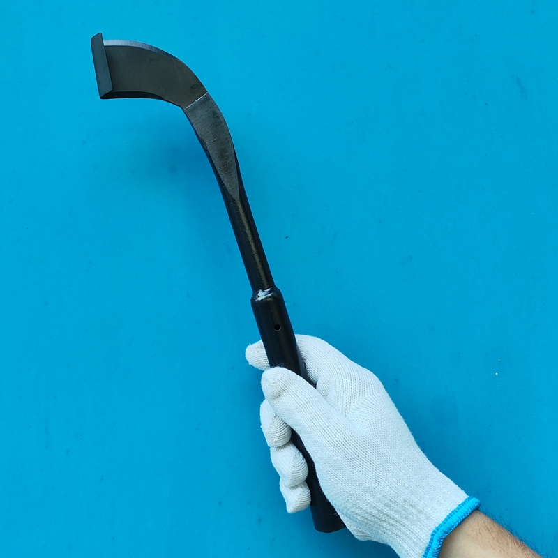 Durable Push&Pull Dual-Use Rubber Tree Cutting Knife Shaped Steel Bark Stripping Hand Tool Agriculture Rubber Tree Tapping Knife