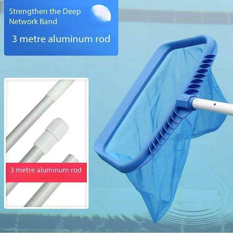 Heavy-Duty Plastic Pool Cleaning Net for Easy Maintenance