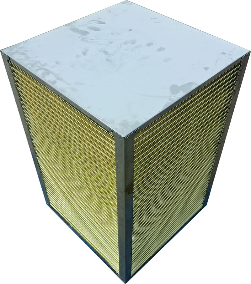 Competitive Price Cross Flow Air to Air Plate Heat Exchanger for Heat Recovery System