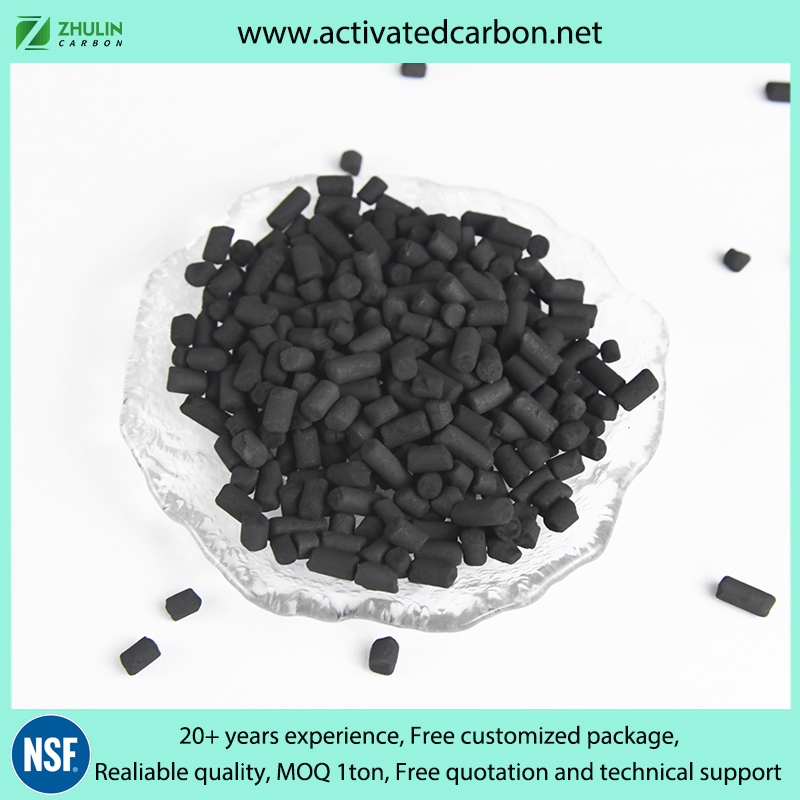 4mm Anthracite Coal-Based Air/Gas Purification Columnar/Pellet/Extruded Activated Carbon Factory Price