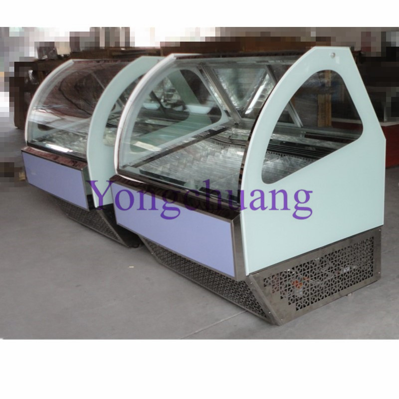 Factory Directly Sale Popsicle Display / Popsicle Freezer with French Tecumseh Compressor
