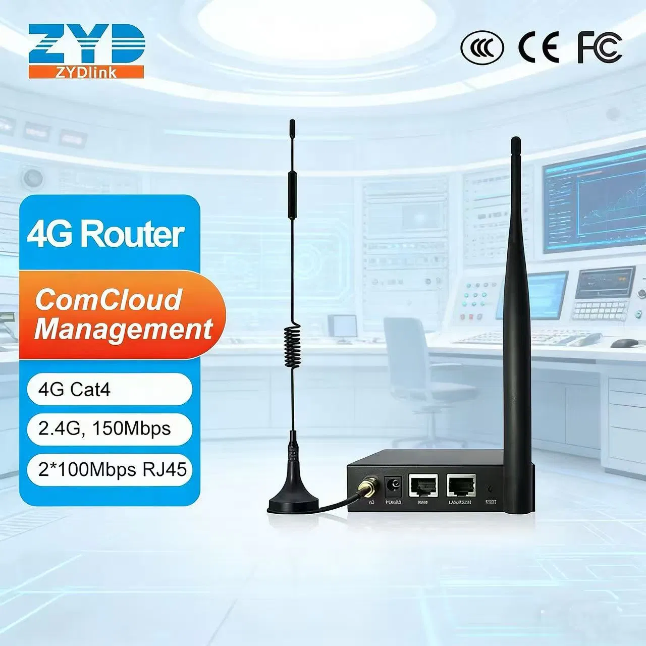 4G LTE Industrial Router Provides Stable Network for Remote Monitoring and Industrial IoT Applications