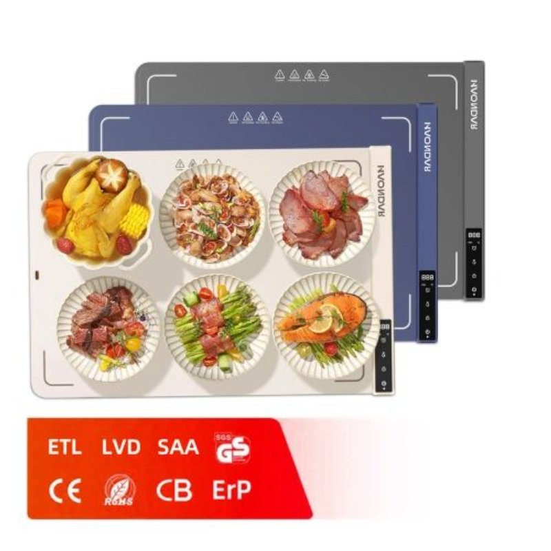 Flexible Electric Buffet Warmer Mat for Effortless Food Temperature Control