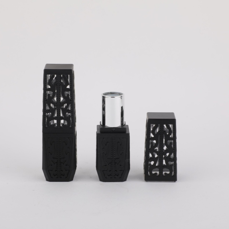 New Design Lipstick Tubes Container Packaging Carved Lipstick Tube Empty Tube