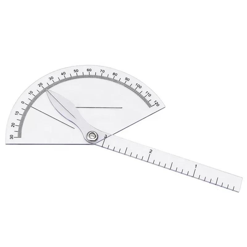 Finger Feet Protractors Angle Goniometer Stage Spinal Ruler 360 Degree 180 Degree