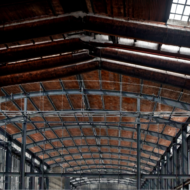 Energy Efficient Prefabricated Steel Workshop for Sustainable Production
