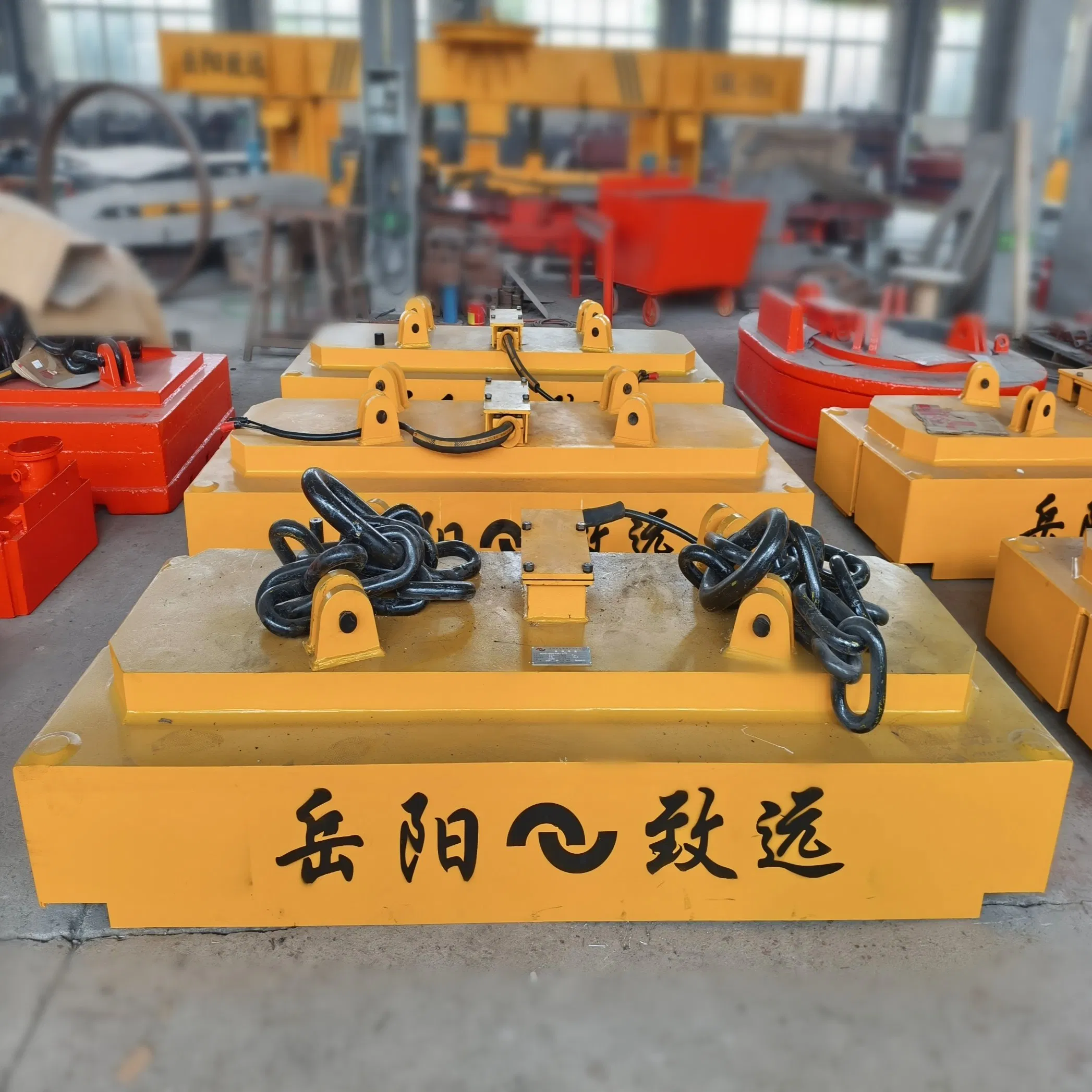 MW22 Custom Super Lifting Electromagnets for Steel Beams Billets Coiled Wire Stock