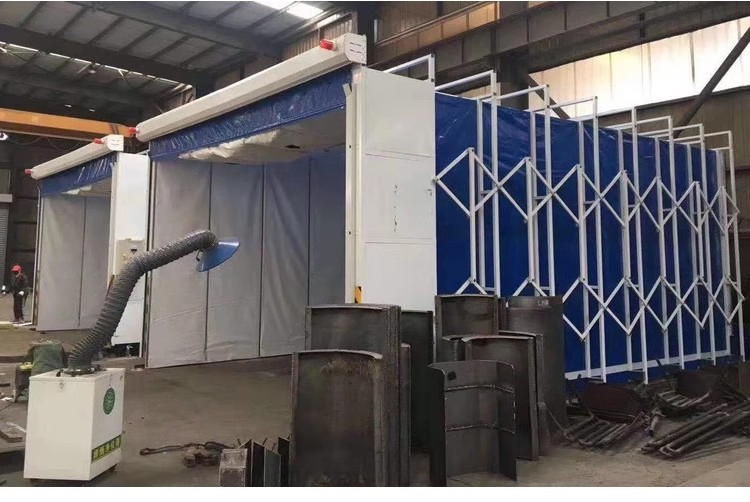 Good Quality Folding Retractable Paint Spray Booth for Truck Painting