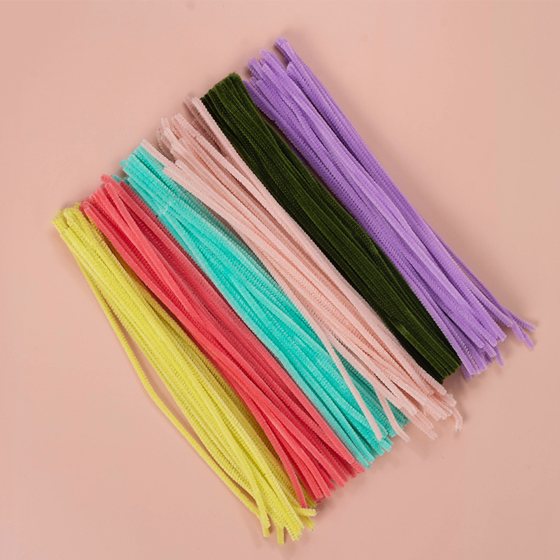 100PCS Pipe Cleaners Craft Chenille Stems for Crafting DIY Arts Projects Decorations
