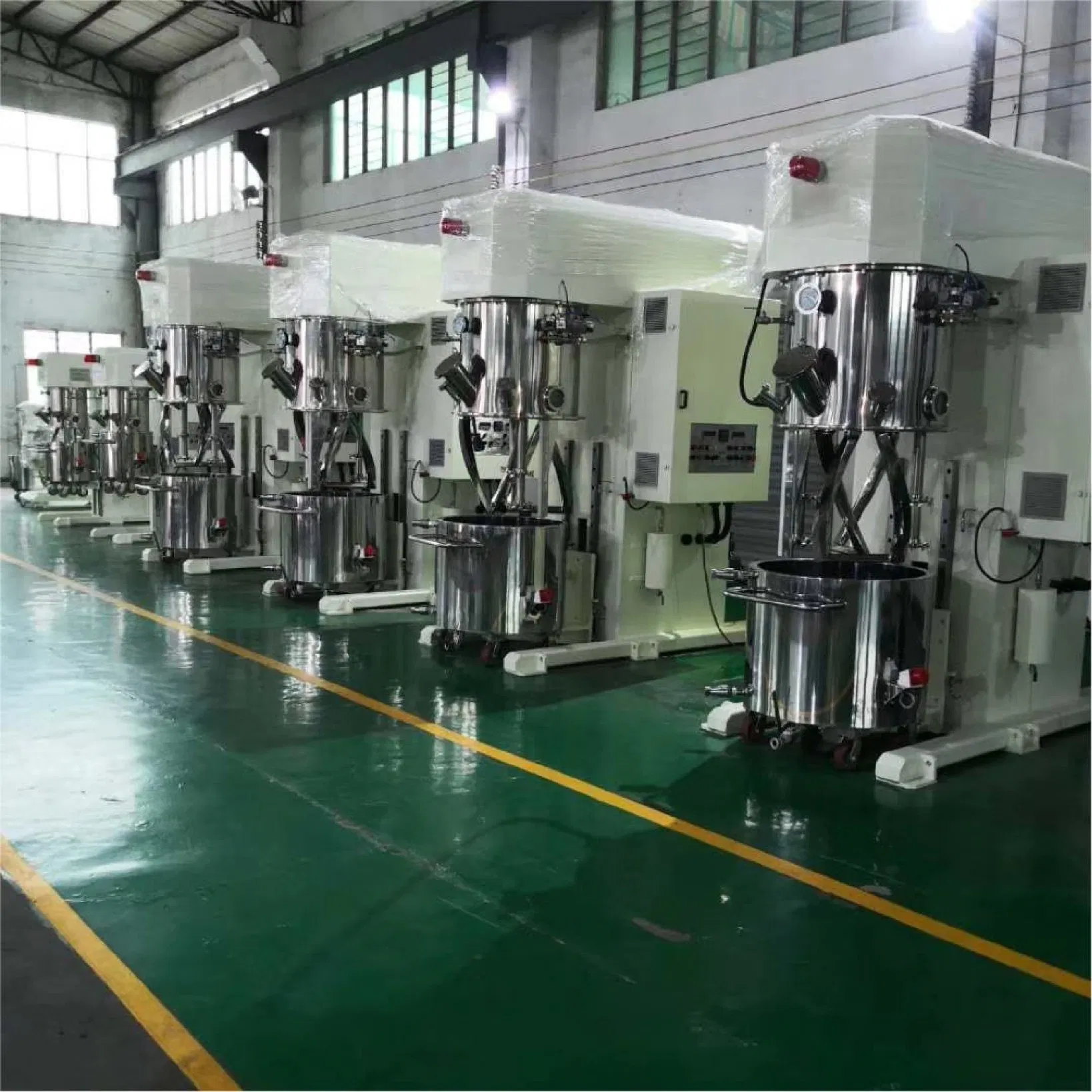 Smart Planetary Power Mixer with PLC and Single High-Speed Axis