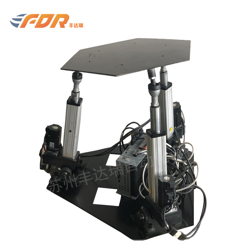 Customized 3 Degree-of-Freedom Earthquake Simulation Platform