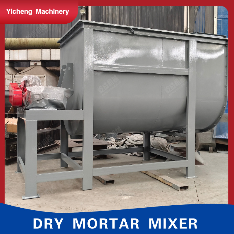 Dry Mortar Mixer, Putty Powder, Tile Adhesive Mixing Equipment, U-Shaped Structure