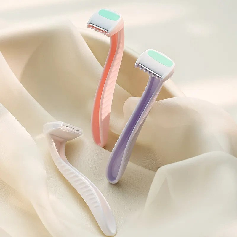 3PCS Professional Portable Safety Women Body Hair Removal Beauty Razor Set for Leg Bikini Underarm Trimmer Shaver Razor Kit