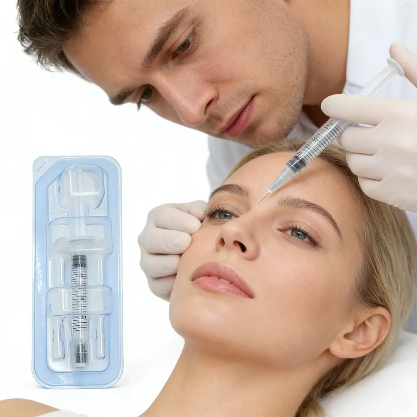 Ha Sodium Hyaluronate Dermal Filler Suitable for Lips, Cheeks, Breasts, and Buttocks
