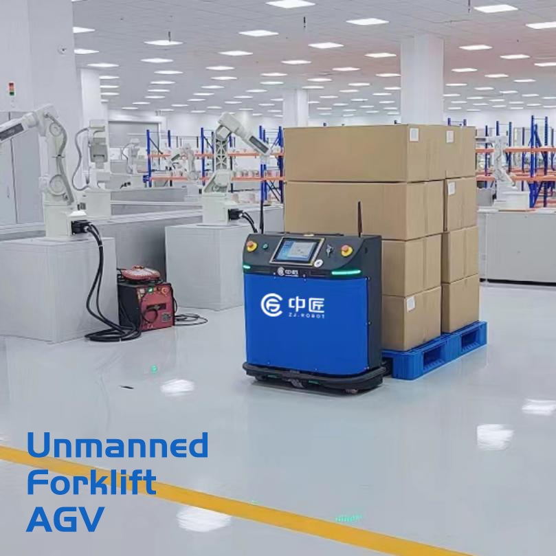 Agv Unmanned Forkliftsuitable for Large Comprehensive Warehousing