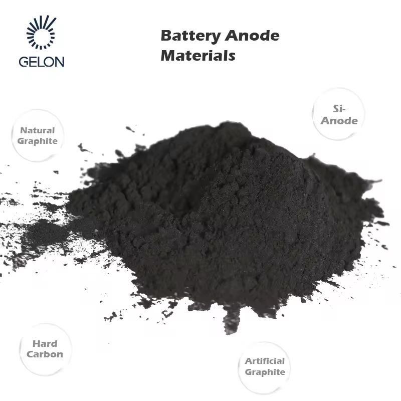 Lithium Ion Battery Anode Materials Natural Graphite Hard Carbon Artificial Graphite Lto Si-Anode Energy Storage for Evs