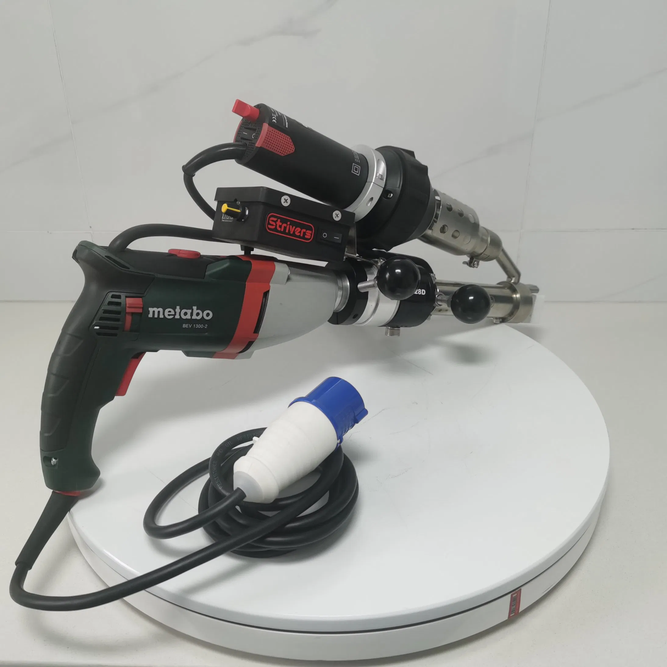 Weld Equipment Ex28d Extrusion Welder Plastic Welding Machine HDPE Geomembrane Welding Machine for Plastic Tank Membrane