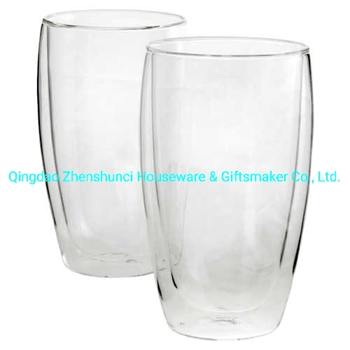 Hand Made Borosilicate Glass Coffee Cup Without Handle