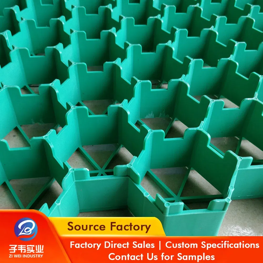 Plastic Turf Reinforcement Grid Permeable Paver for Driveway Green Parking HDPE Grass Paver