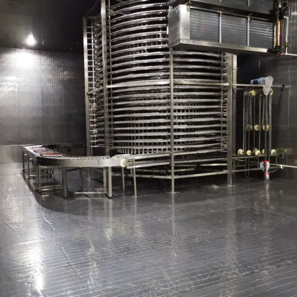 High Strength OEM Custom Automatic Spiral Freezing Machine for Seafood