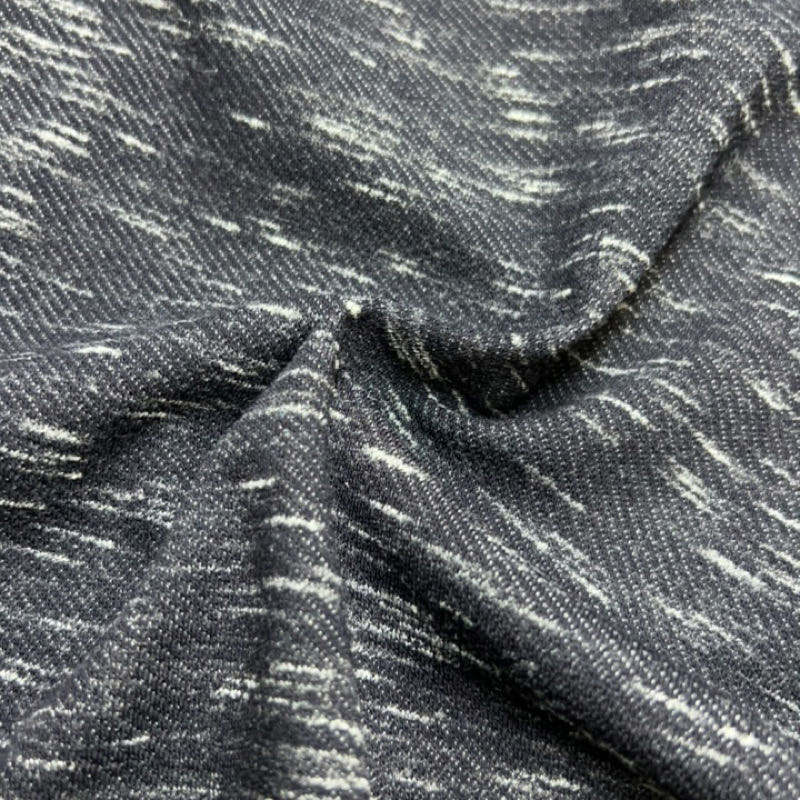 Fashionable Rayon & Polyester Section-Dyed Terry Loop Style Knitted Fabric for Hoodie