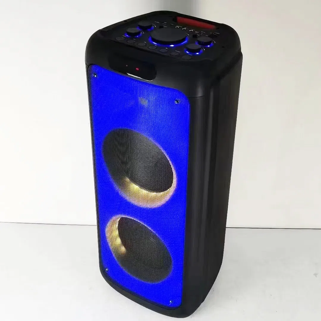 OEM 10inch 80W Fire with Music Speakers Audio System Sound Professional Outdoor Waterproof Plastic Black Speaker for Sale