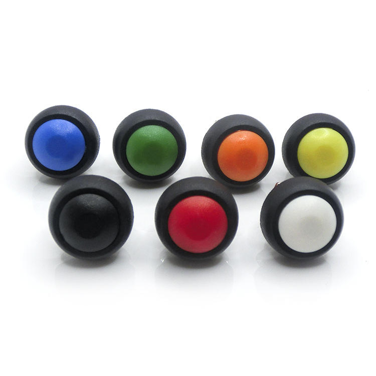 Xb2 Series Momentary Flat Round Push Button Switch with LED Light