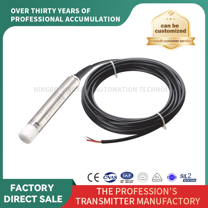 Fully Sealed Submersible Structure Integrated Liquid Level Transmitter