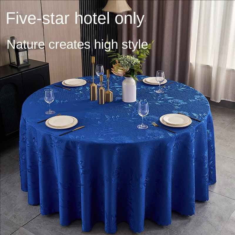 Machine Washable Jacquard Tablecloth with High Performance