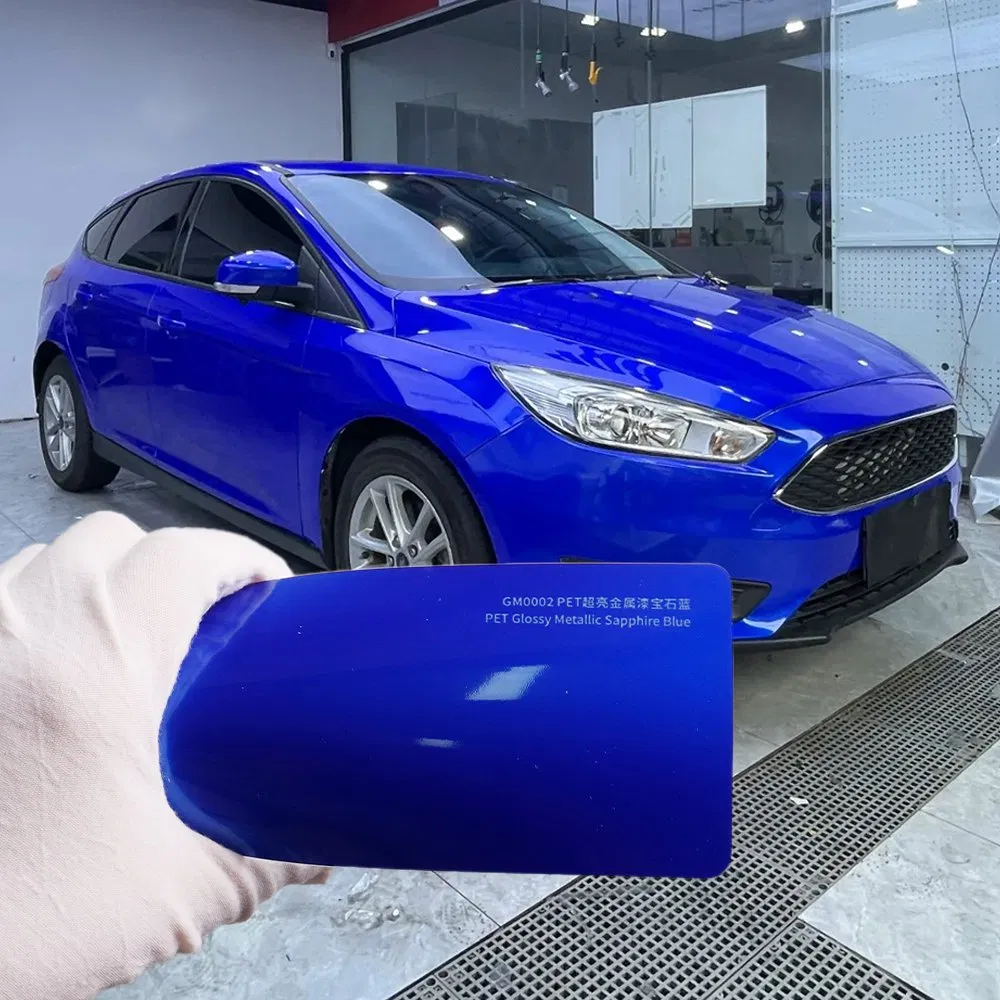 Blue Car Wrap Film for Auto Body Styling and Custom Orders