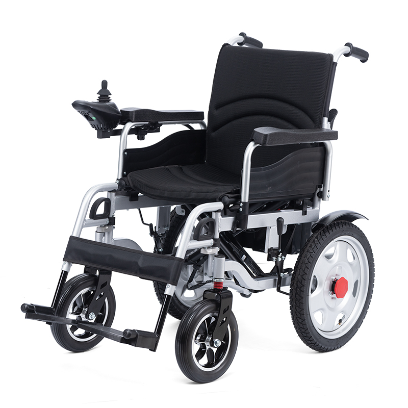 Flexible Drive Folding Wheelchair with 24V 12ah Battery Power