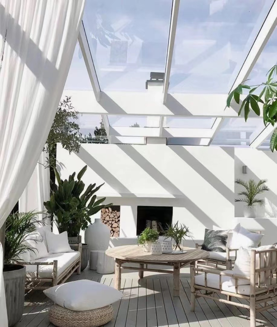Aluminum Alloy Sunroom: Family Rooftop, Lawn Romantic Place, Practical Choice