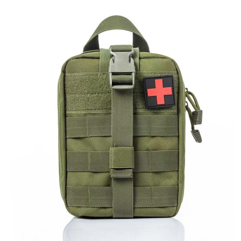 Green Camouflage Bag Tactical First Aid Survival Kit Medical Empty Pouch Bag Emergency Tactical First Aid Kit