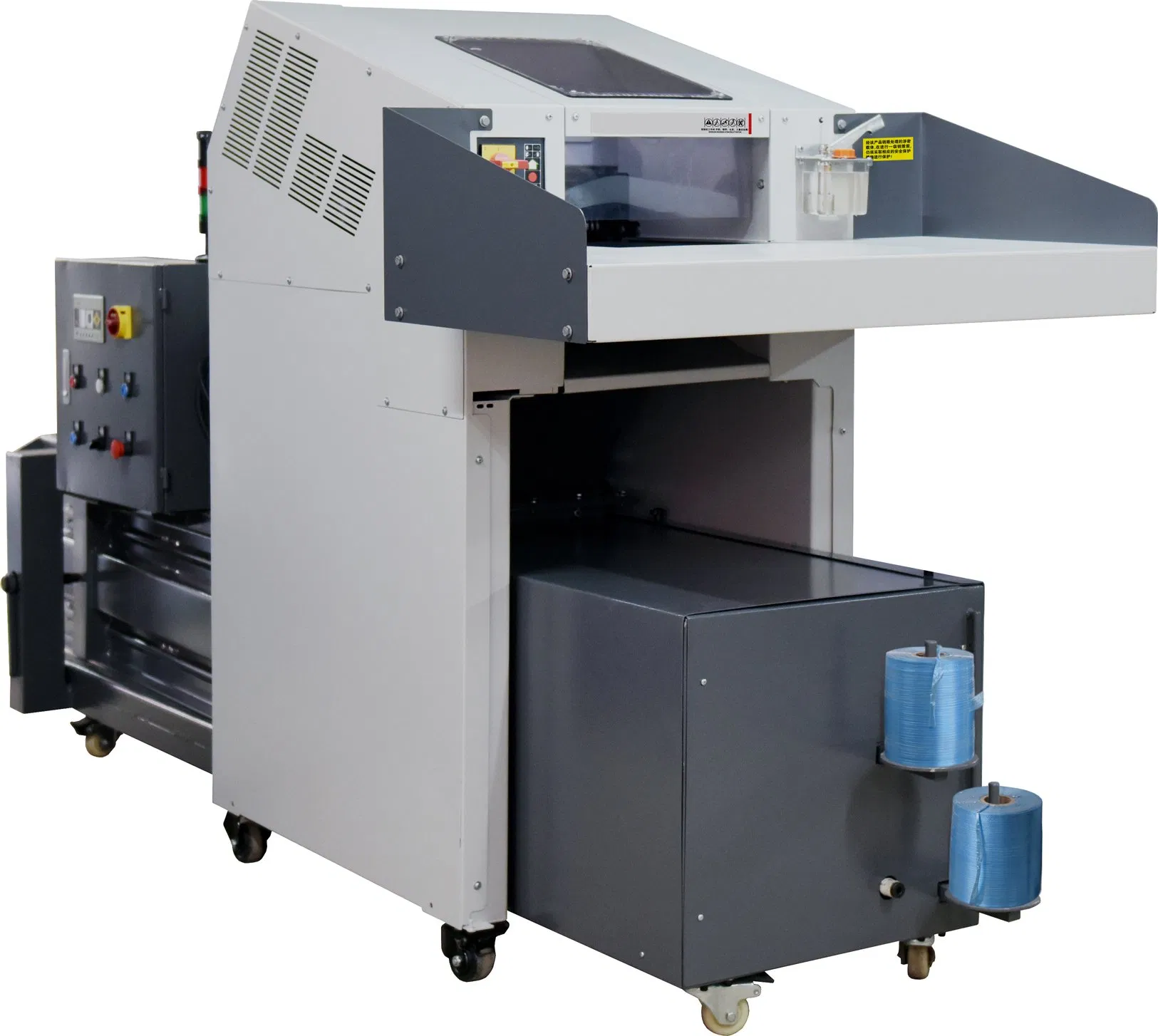 Heavy Duty Paper Cardboard Shredder with Baler